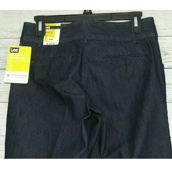 Lee Natural Fit Straight Leg Below Waist pants stretch instantly slimming - Picture 5 of 6